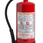 Estintore litri 6 Schiuma - Modello 22066-4 - 27A 233B 40F - UNI EN 3-7 - Involucro in Acciaio Inox