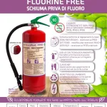 Estintore a Schiuma Senza Fluoro da 6 Litri - Modello 22066-91 "Fluorine Free"