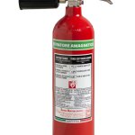 Estintore 2 kg Co2 - 34B - Amagnetico - Codice: 23020-9 - UNI EN 3-7