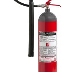 5 Kg CO2 Portable Fire Extinguisher - PED EN 3-7 - Model: 23058-32G - ogive color gray Ral 7037