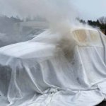 Coperta Antifiamma, Antincendio ed Ignifuga per auto e veicoli - Codice 2930-96