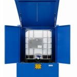 Armadio acciaio verniciato per 1 IBC da 1000L