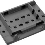 ACCESSORI PER ARMADI E CONTENITORI BATTERIE AL LITIO Kit con ruote e piastra di aggancio per la movimentazione e il fissaggio