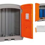 ARMADI IN PE CON VASCA DI RACCOLTA Versioni per 2 fusti e per 1 IBC / 4 fusti
