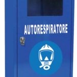 ARMADIO PER AUTORESPIRATORE metallico blu RAL 5010