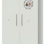 Armadio di sicurezza per lo stoccaggio di prodotti infiammabili con classe di resistenza al fuoco 90 min.