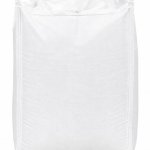 BIG BAG CON LINER IN POLIETILENE CON VALVOLA DI SCARICO 900 x 900 x h1200 mm - portata 1500 kg