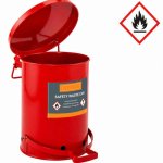 CONTENITORE DI SICUREZZA PER SMALTIMENTO acciaio laccato