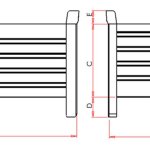 CONTENITORI METALLICI VERNICIATI CON SLITTA E PORTELLO con portate da 1.200 e 2.200 kg