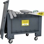 Kit contenitore PE carrellato MULTI con polvere minerale universale