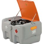 SERBATOI PER TRASPORTO DIESEL IN ESENZIONE ADR 1.1.3.1.c HDPE 210 Lt e 440 Lt con elettropompa 12 V