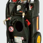 SERBATOIO MOBILE PER ASPIRAZIONE E RIFORNIMENTO Capacità 95 Lt, elettropompa 12 V DC
