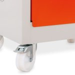 SET DI RUOTE PER ARMADI FMPLUS Accessorio per la movimentazione degli armadi di stoccaggio batterie