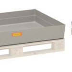 VASCA DI RACCOLTA IN VTR PER PALLET Formato Europallet, capacità 150 Lt