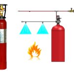Sistema di spegnimento localizzato a scarica indiretta a biossido di carbonio kg 18