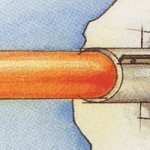 Collare seal shell ei 120 per tubi diam. 50mm lungh. 50mm ing. est. diam. 58mm