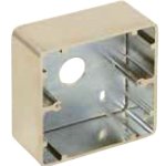 Scatola per elettromagnete da incasso/applicare corpo in alluminio argento per elettromagnete codice 5027