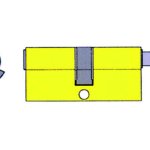 Cilindro per porte rei da 74mm o 84mm