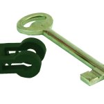 Chiave tipo patent con inserto in pvc (specificare n. da 1 a 10)