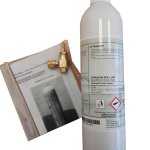 Bombola di prova gas metano 50% con erogatore (max 10 riv.)