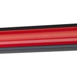 Maniglione antipanico modello touch bar ad infilare con barra rossa mm.1200 per porte tagliafuoco