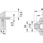 Dispositivo blocca aste