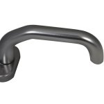 Maniglia esterna senza chiave per maniglione antipanico ad infilare (porte tagliafuoco)