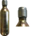 Bombola co2 efc gr. 300 con riduttore per filetto unf da 5/8" -18 temp. max 50 gradi c non ricaricabile (solo per box)