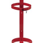 Supporto in acciaio per estintore kg.9/12 - Diam.190