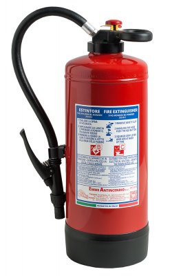 9Kg Potassium Sulphate Powder Fire Extinguisher Code 25094-1 - 233B C - EN 3/7