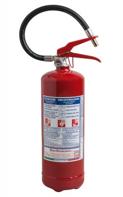 4 Kg Dry Powder Fire Extinguisher - 21 A 183 B C - EN 3-7 - Code 21042-1 