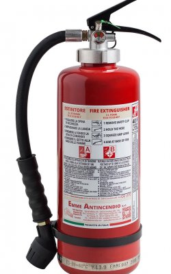 3 L Foam Portable Fire Extinguisher - PED En 3-7:2008 - Model: 22031-1