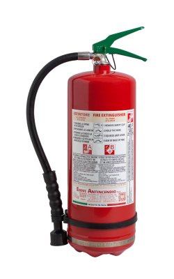 6 L Foam fire extinguisher - Code 22066-4- 27A 233B 40F- EN 3-7