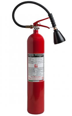 5 Kg Co2 Portable fire extinguisher kg 5 - Model: 23052-7 - EN 3-7