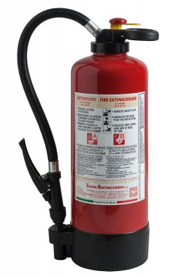 Foam Portable fire extinguisher L 6 UNI En 3-7 - Model: 32063-1
