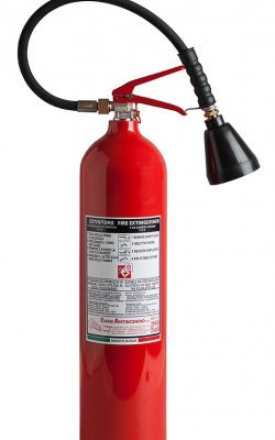 5 Kg Co2 Portable fire extinguisher - EN 3-7 - Model: 23052-1