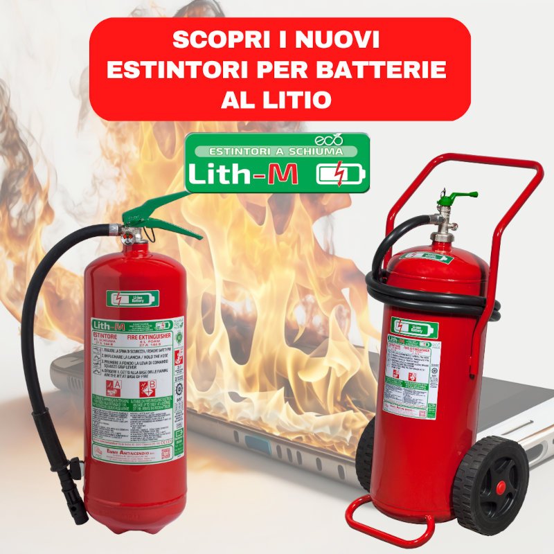 È online la nuova sezione del sito dedicata ai prodotti contro gli incendi delle Batterie al Litio