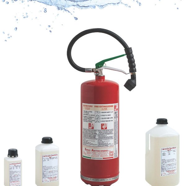 Elenco Ricariche Estintori a Base D'acqua