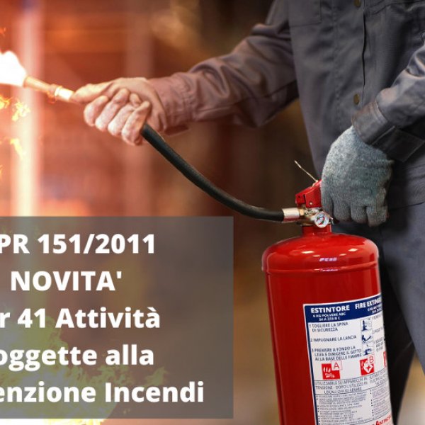 approvazione di norme tecniche di prevenzione incendi