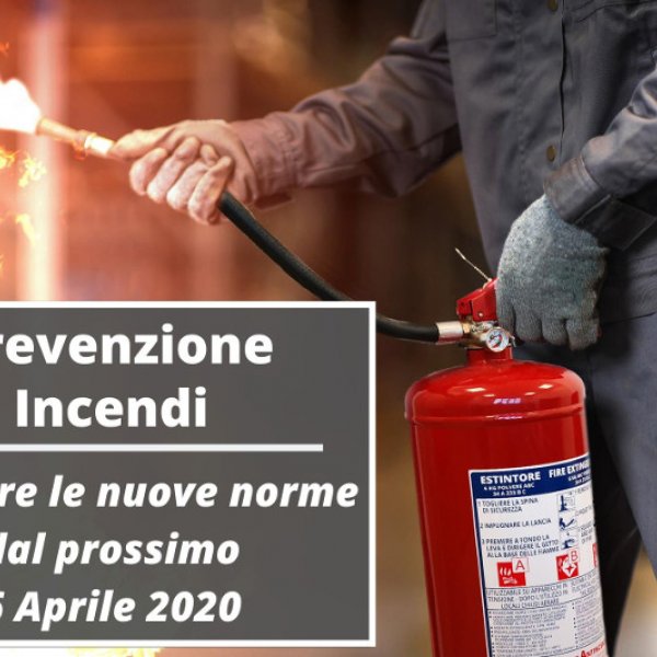Prevenzione Incendi: nuove regole tecniche per uffici, scuole, hotel, autorimesse e negozi