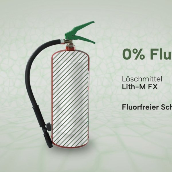 Fluorfreier Schaum-Lithium-Batterie-Feuerlöscher - "Fluorfrei" 22066-915