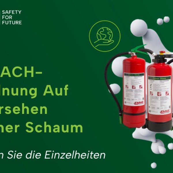 Die REACH-Verordnung Auf Wiedersehen typischer Schaum