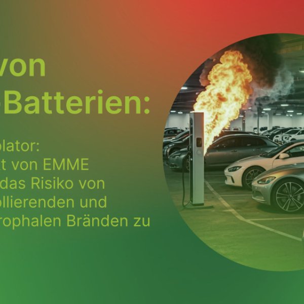 Löschdecken für Lithium-Batteriebrände? Hier ist die EMME Antincendio-Lösung