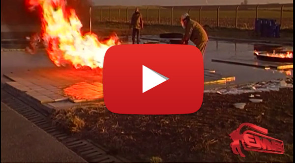 Prova di spegnimento classe di fuoco 183 B