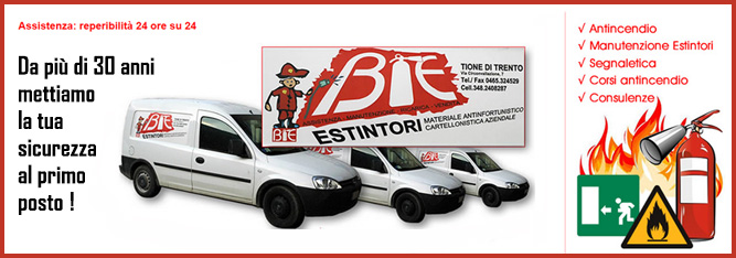 manutenzione estintori Verona