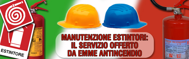 Manutenzione estintori