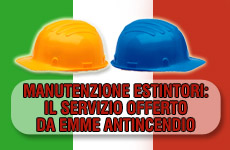 manutenzione estintoti emme antincendio